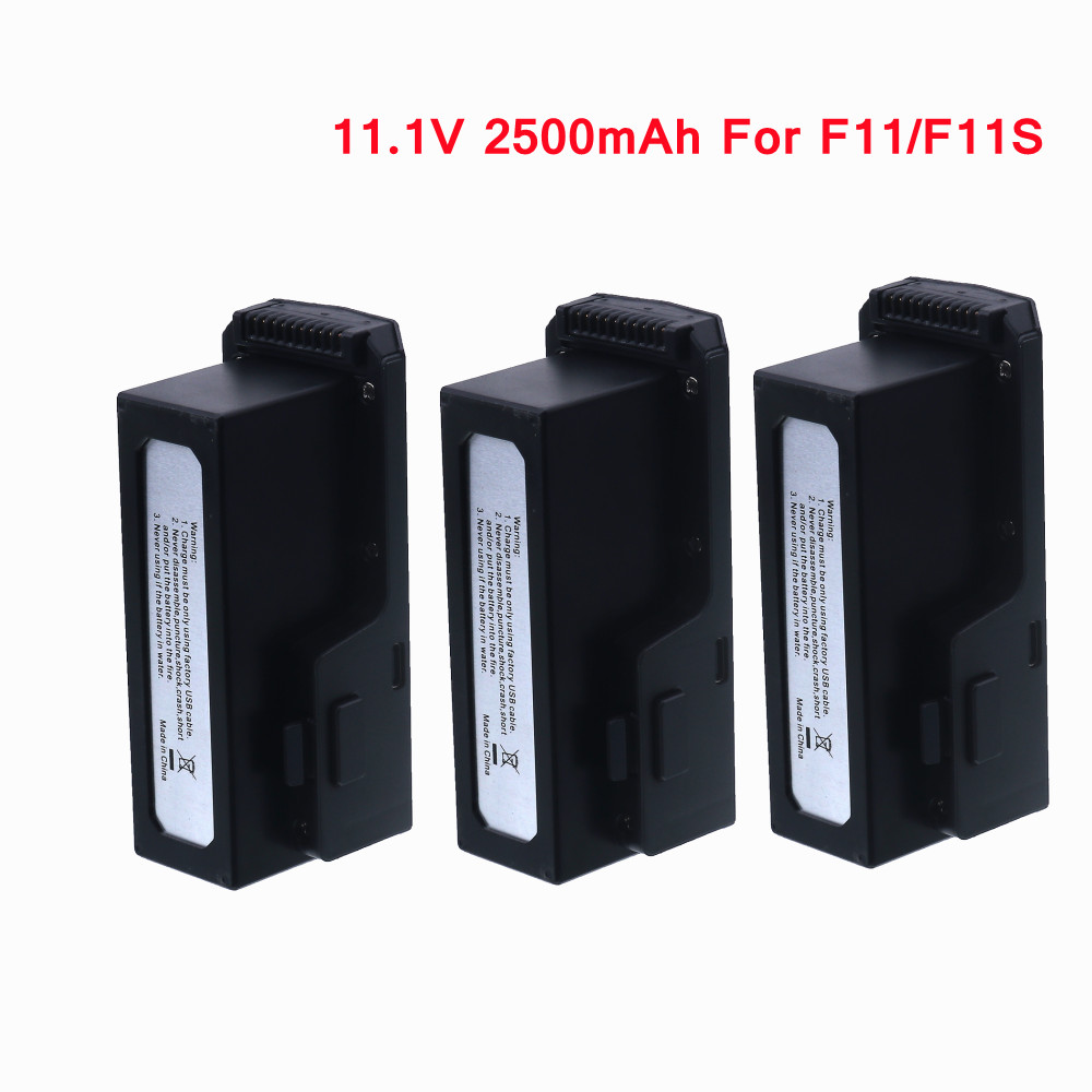 Rc Hobby Drone - Lipoバッテリー11.1v,2500mah,sjr/c sjrc f11/f11 pro,sjrc f11s/f11s pro/f11s