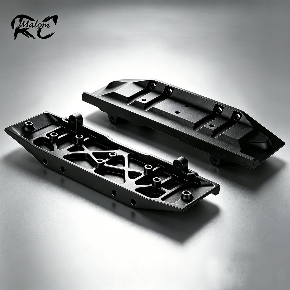 Rc Hobby Crawler - Vanquish VS4-10 Phoenix 1/10 RC クローラー用アルミニウムサイドペダル