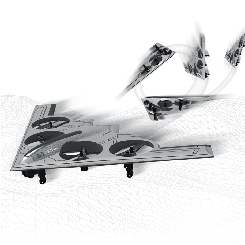 B2ファイターステルスbomber、wifi、fpv、480 - Rc Plane Hobby Zone のレビューと価格