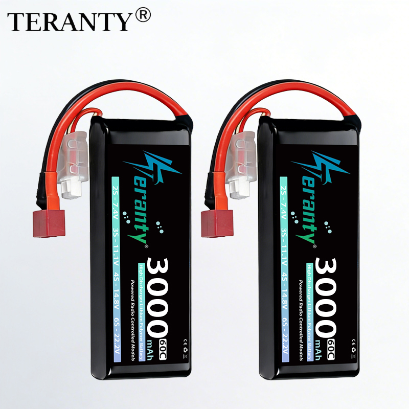 TERANTY 2S 3000mAhリポバッテリー 7.4V - Rc Hobby Drone のレビューと価格