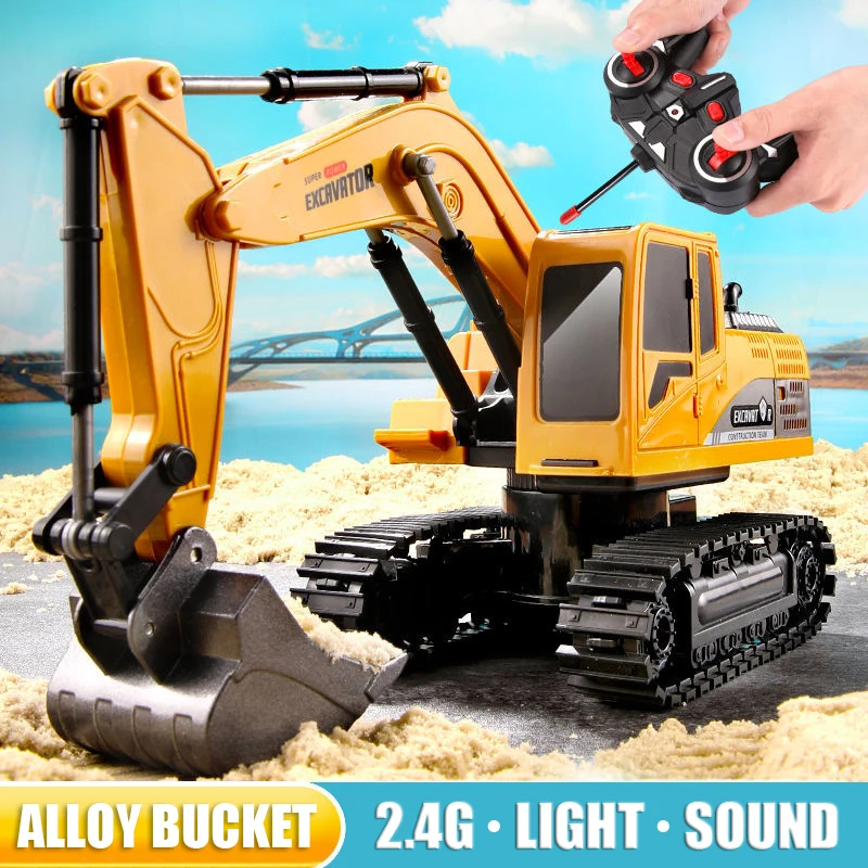 RC掘削機 2.4Ghz 6チャンネル 1/24 RCエンジ - Rc Excavator Hobby のレビューと価格
