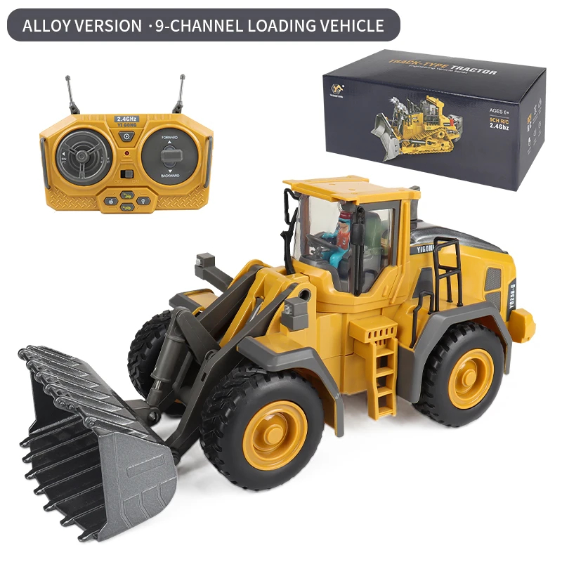1:24 スケール 2.4G RC 建設車両おもちゃセット  - Rc Excavator Hobby のレビューと価格