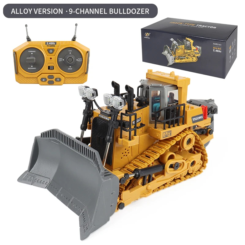 1:24 スケール 2.4G RC 建設車両おもちゃセット  - Rc Excavator Hobby のレビューと価格