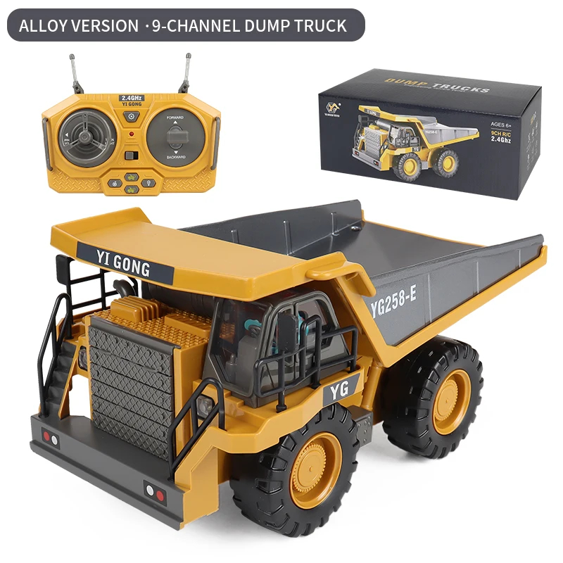 1:24 スケール 2.4G RC 建設車両おもちゃセット  - Rc Excavator Hobby のレビューと価格