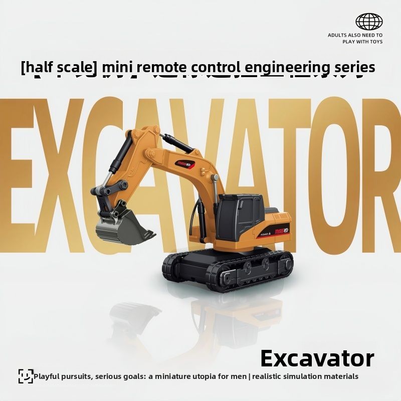 1:64 メタル RC エンジニアリングカーセット、鉱山トラ - Rc Excavator Hobby のレビューと価格