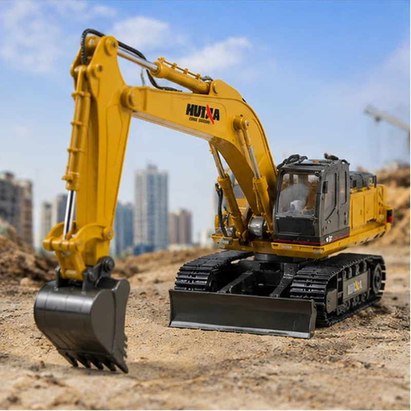 Huina リモートコントロール掘削機 合金製 11チャンネ - Rc Excavator Hobby のレビューと価格