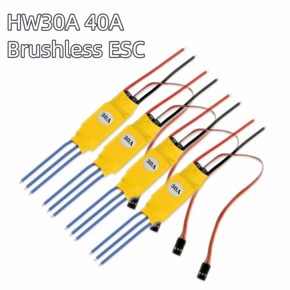 HW30A 40A ブラシレス ESC バナナヘッド T プ - Rc Plane Hobby Zone のレビューと価格