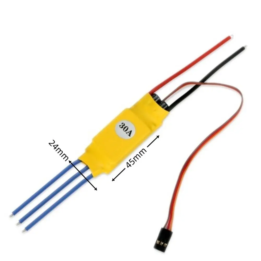 HW30A 40A ブラシレス ESC バナナヘッド T プ - Rc Plane Hobby Zone のレビューと価格