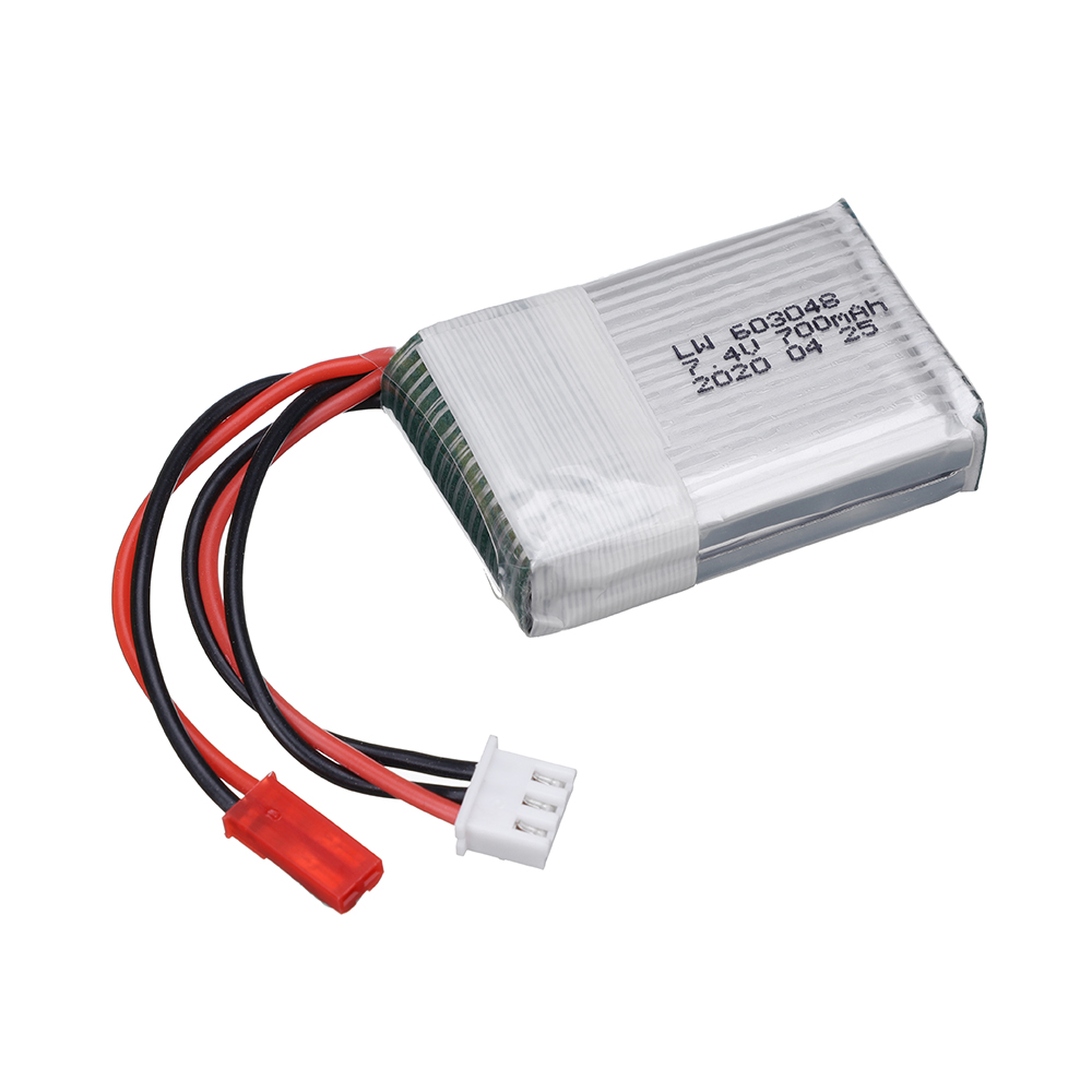 7.4V 700mAh 25c リポバッテリー MJXRC  - Rc Hobby Drone のレビューと価格