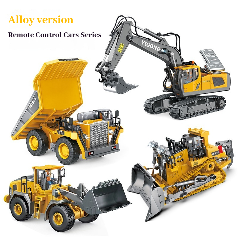 YIGONG合金製リモートコントロールエンジニアリング車両  - Rc Excavator Hobby のレビューと価格