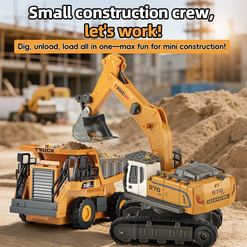ZWN 1:64 RCモデルカー 2.4Gリモコンショベルカ - Rc Excavator Hobby のレビューと価格