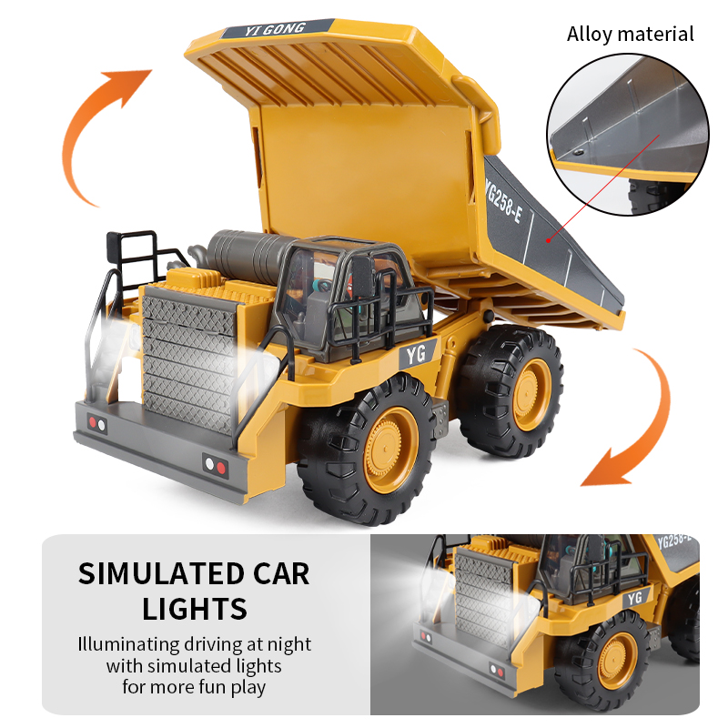 Zhwn-子供用リモートコントロール掘削機,リモートコントロ - Rc Excavator Hobby のレビューと価格