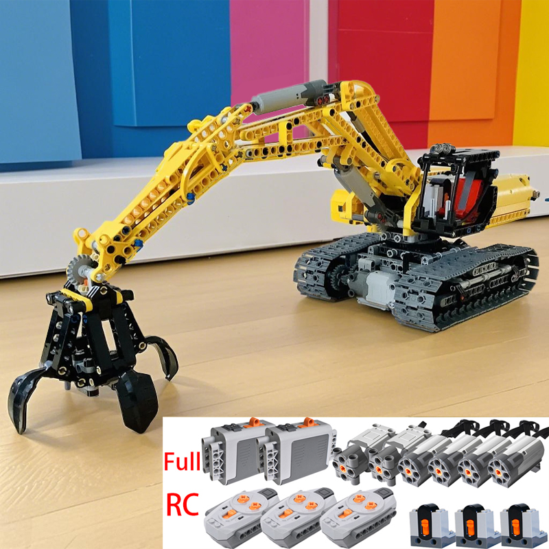 MOC エクスカベーター フル RC バージョン テクニカル - Rc Excavator Hobby のレビューと価格