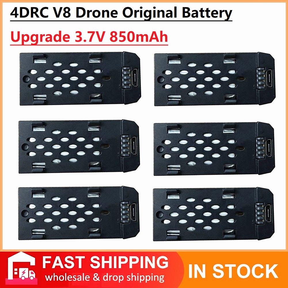 4DRC V8 ドローンオリジナルバッテリー 3.7V 85 - Rc Hobby Drone のレビューと価格